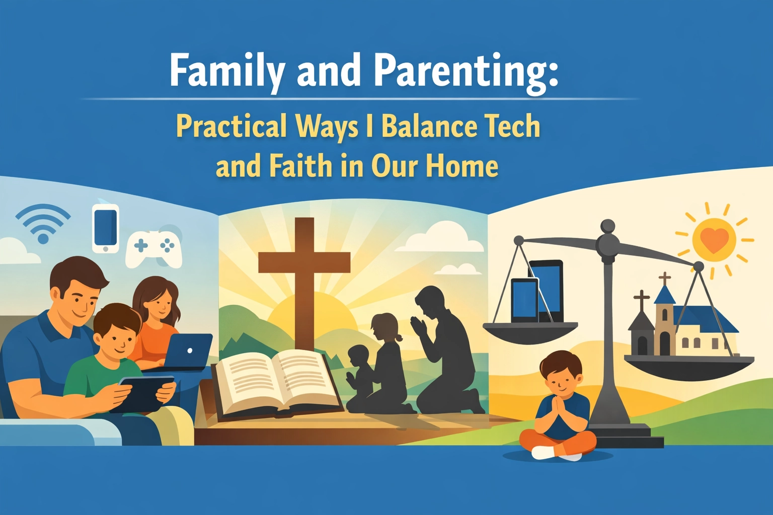 [HERO] Family and Parenting: Practical Ways I Balance Tech and Faith in Our Home