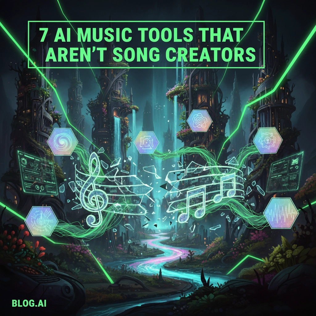 7 AI Music Tools That Aren&#39;t Song Creators