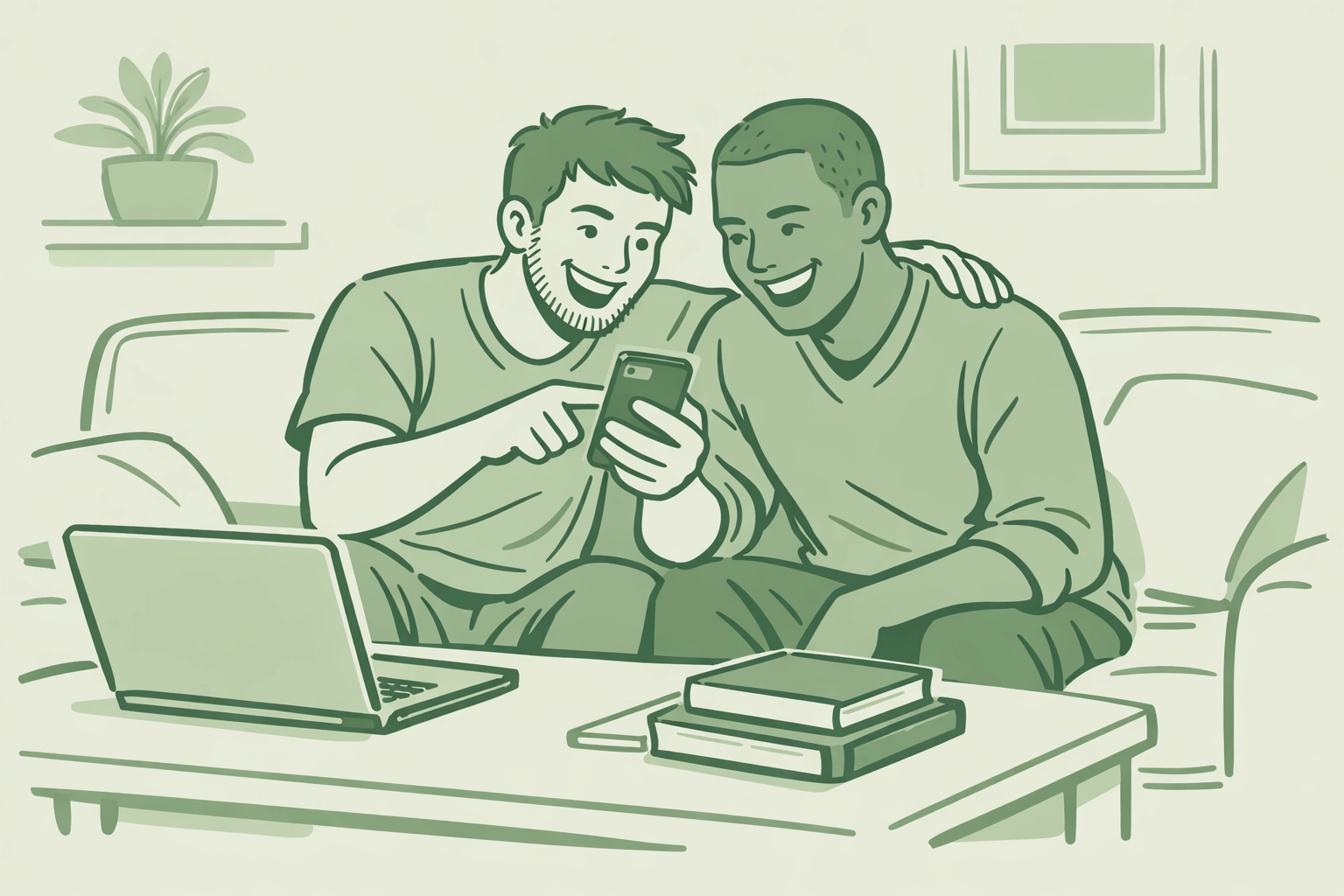 Indie MM fiction authors celebrating reader community growth and book sales together