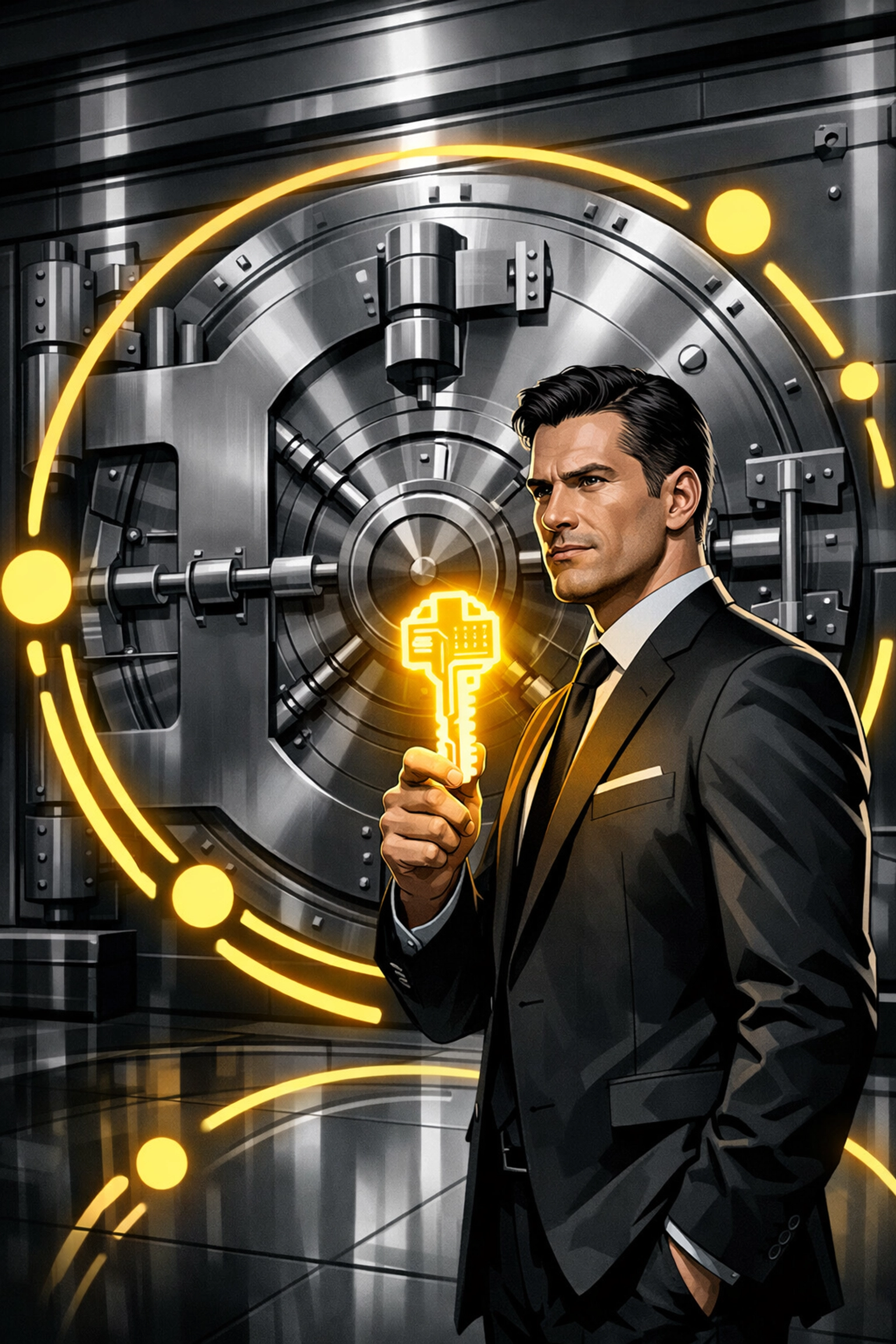 An entrepreneur using a Brand Registry key to unlock account protection and brand tools on Amazon.