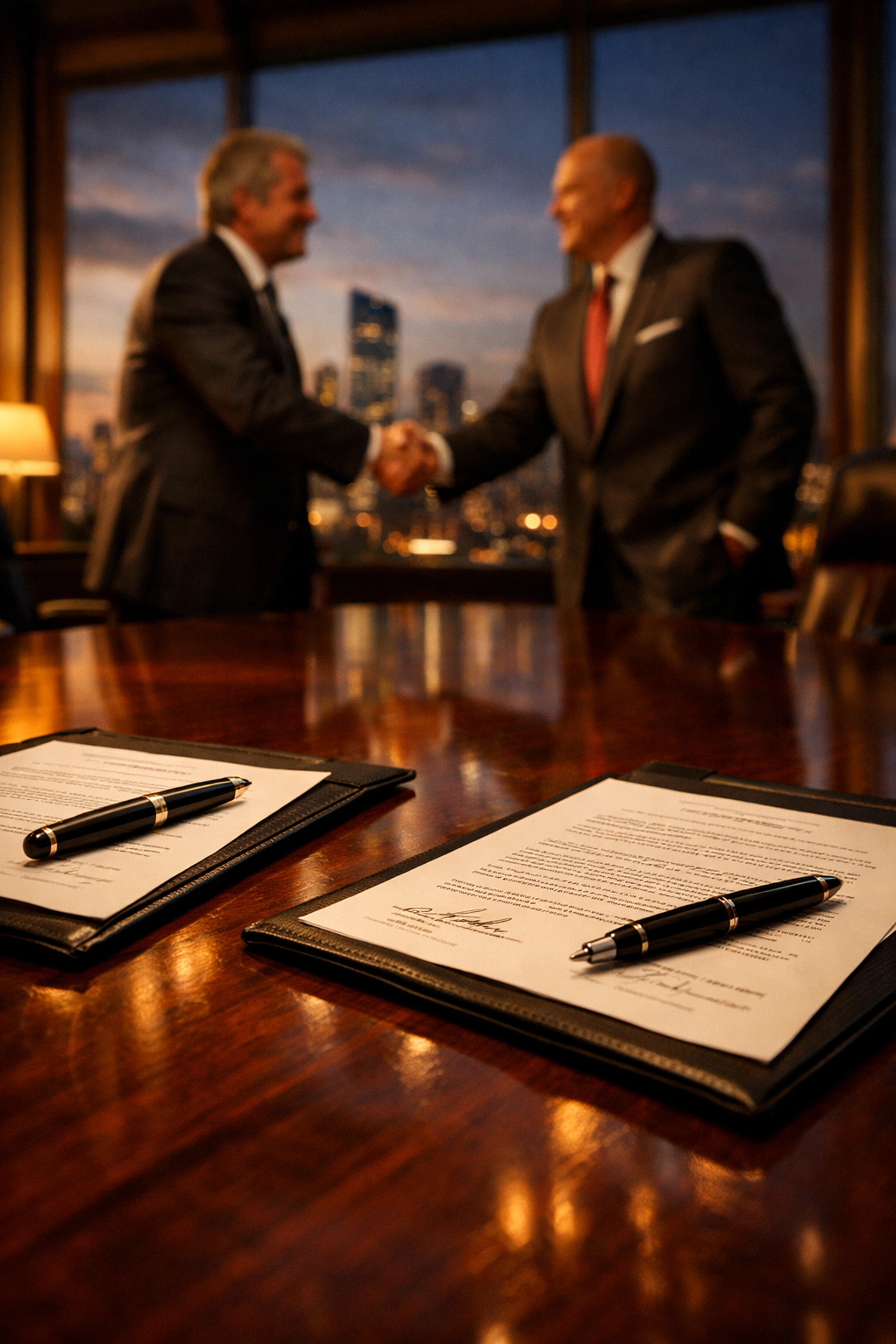 Institutional investors closing merger arbitrage deal representing hedge fund M&A opportunities