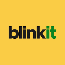 blinkit logo on yellow background