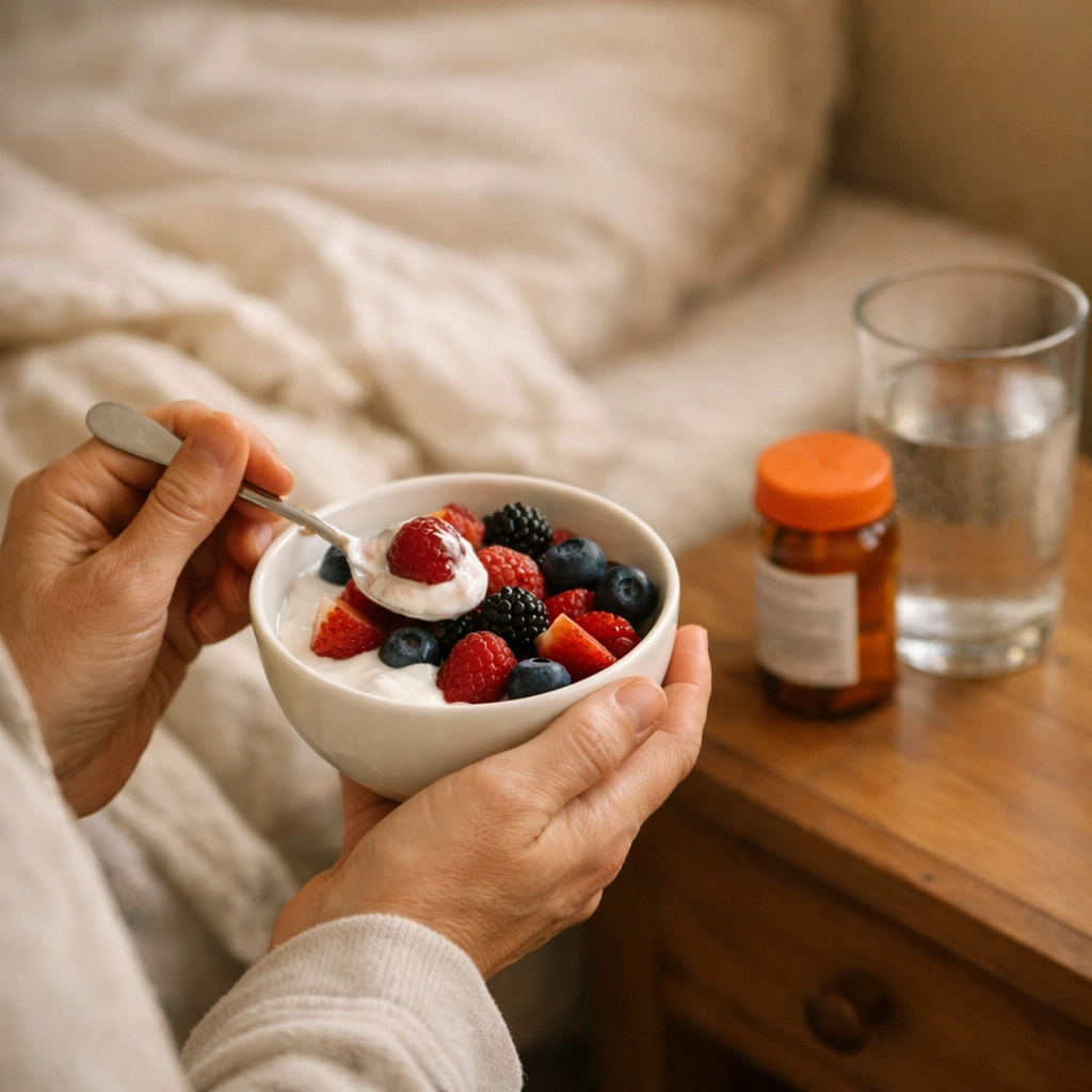 Managing Ozempic side effects with nutritious breakfast guided by registered dietitian