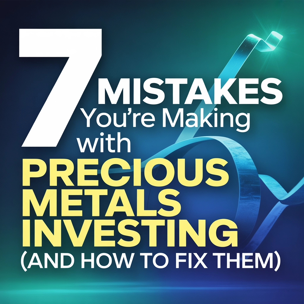 7 Mistakes You’re Making with Precious Metals Investing (and How to Fix