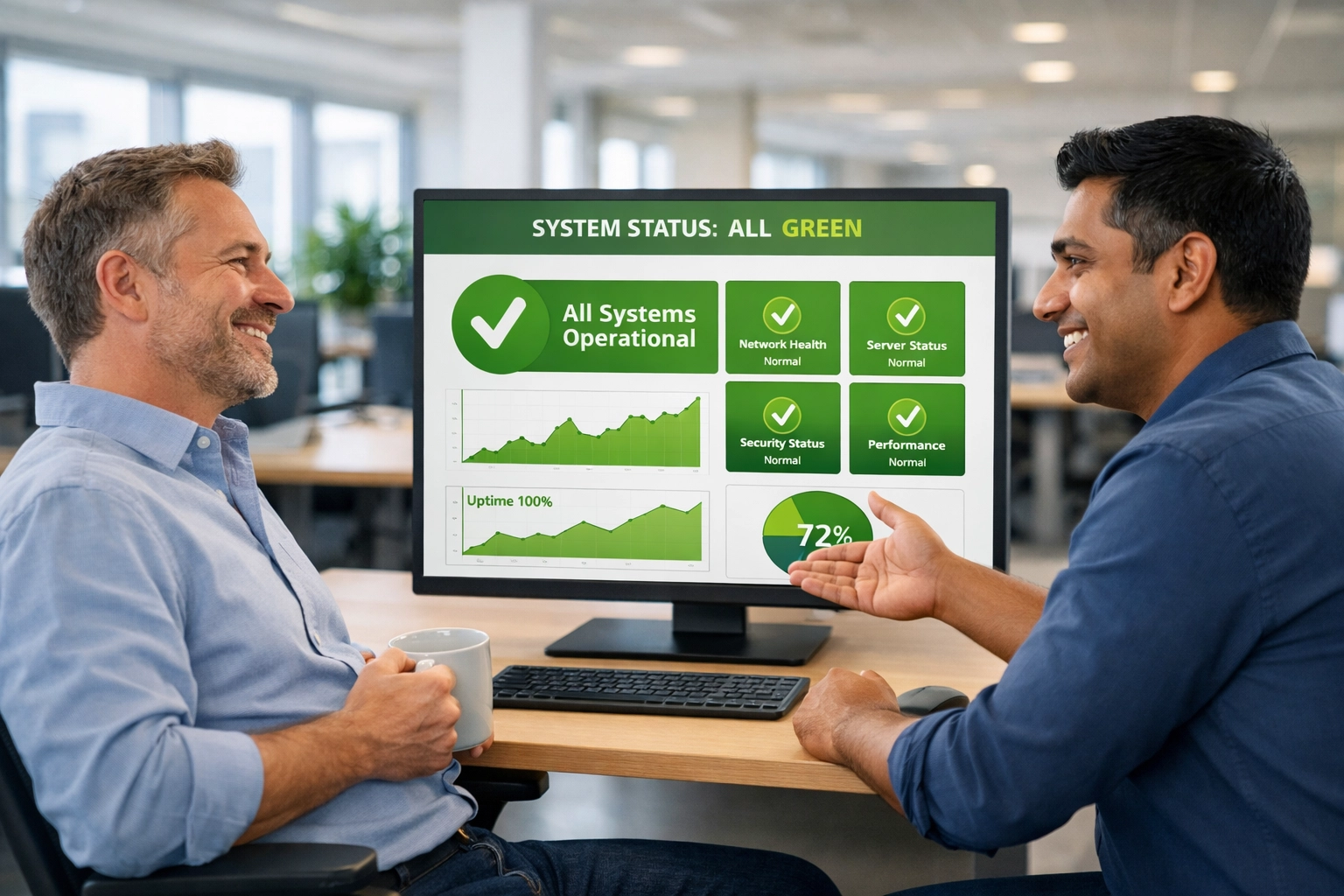 IT managers working with a ServiceNow implementation partner to consolidate monitoring and reduce technical debt.