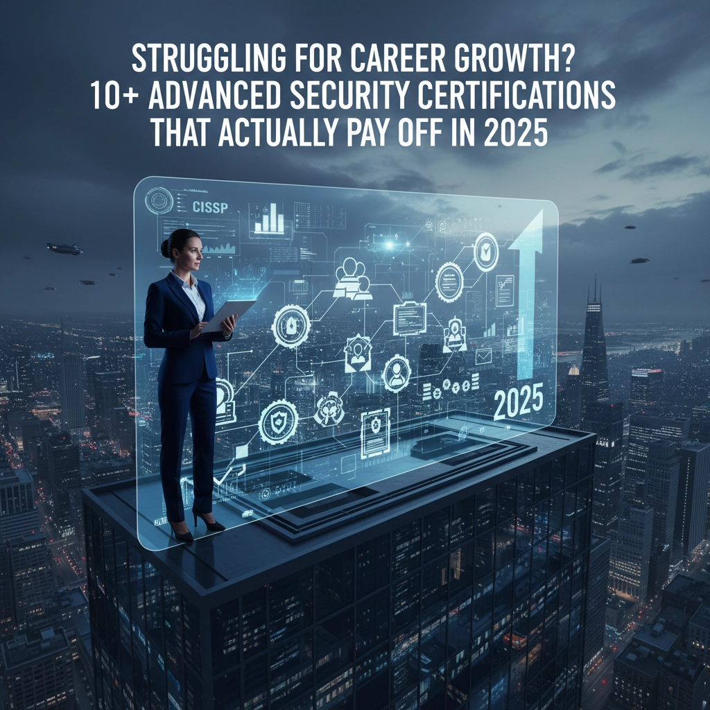 Struggling For Career Growth? 10+ Advanced Security Certifications That Actually Pay Off in 2025