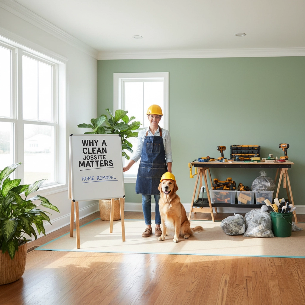 Why a Clean Jobsite Matters in Your Home Remodel