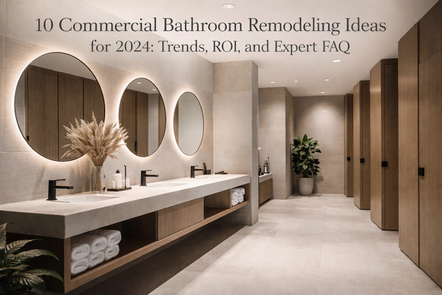 10 Commercial Bathroom Remodeling Ideas for 2026: Trends, ROI, and Expert FAQ