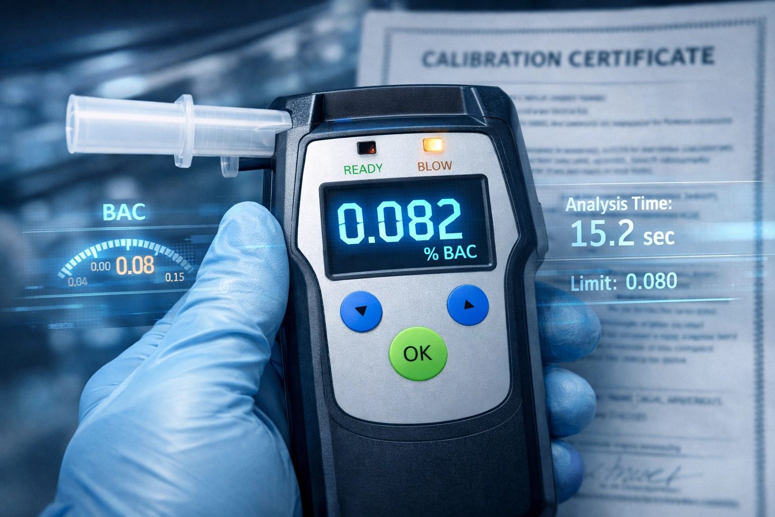 Breathalyzer device used in DUI testing that can be challenged in Virginia courts