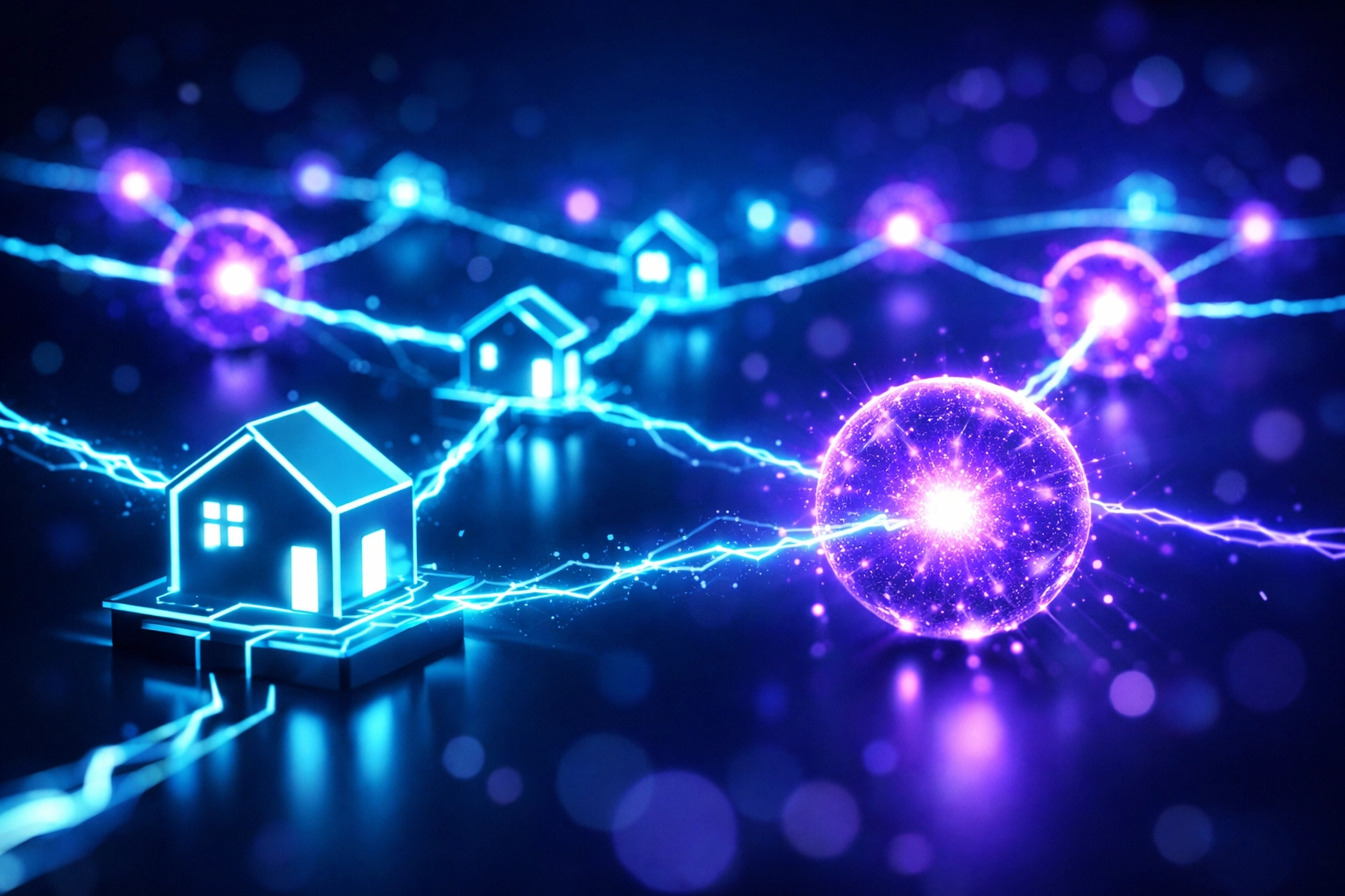 Digital neural network of houses connecting local real estate data to automated client communications.