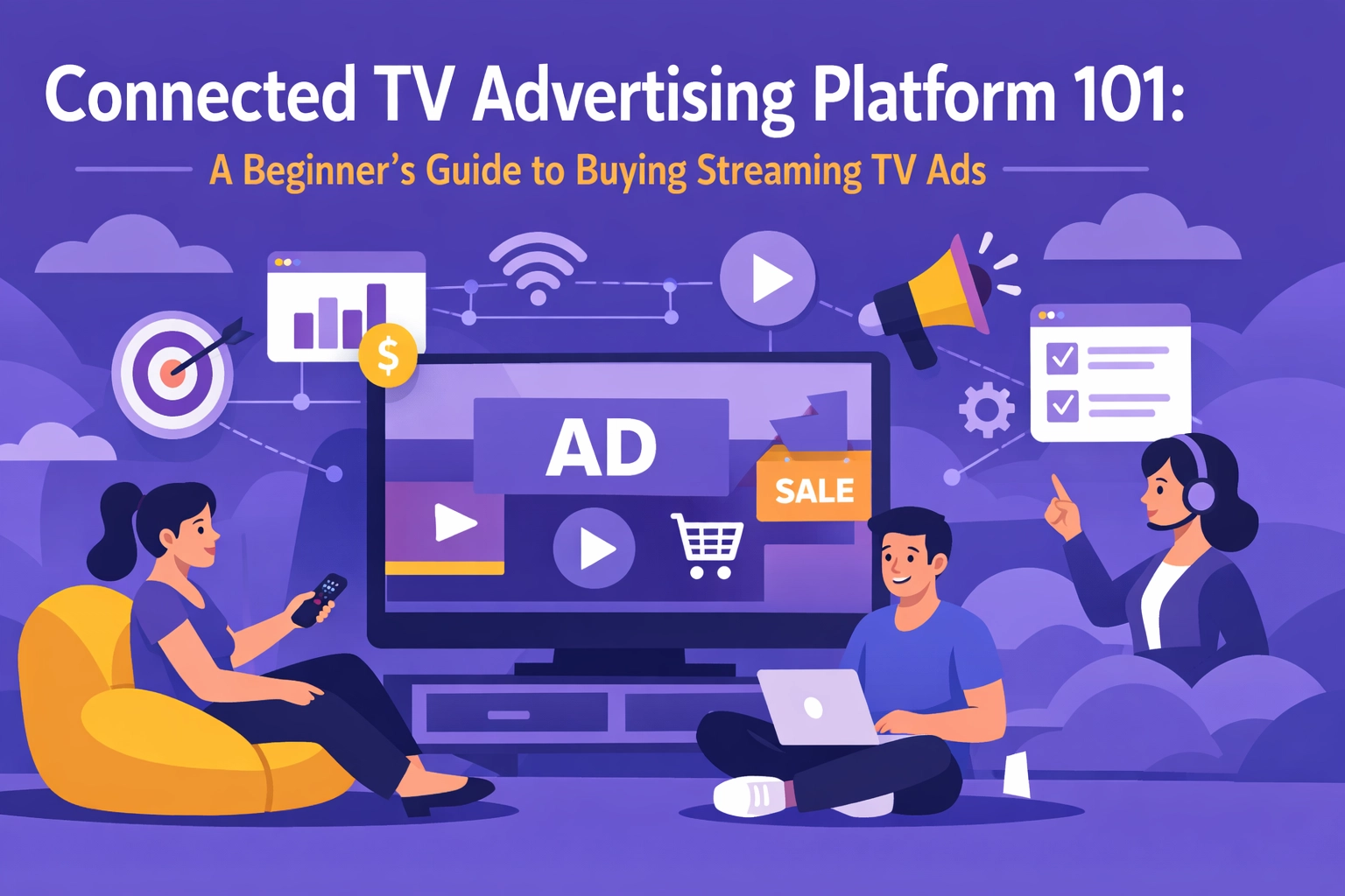 [HERO] Connected TV Advertising Platform 101: A Beginner's Guide to Buying Streaming TV Ads