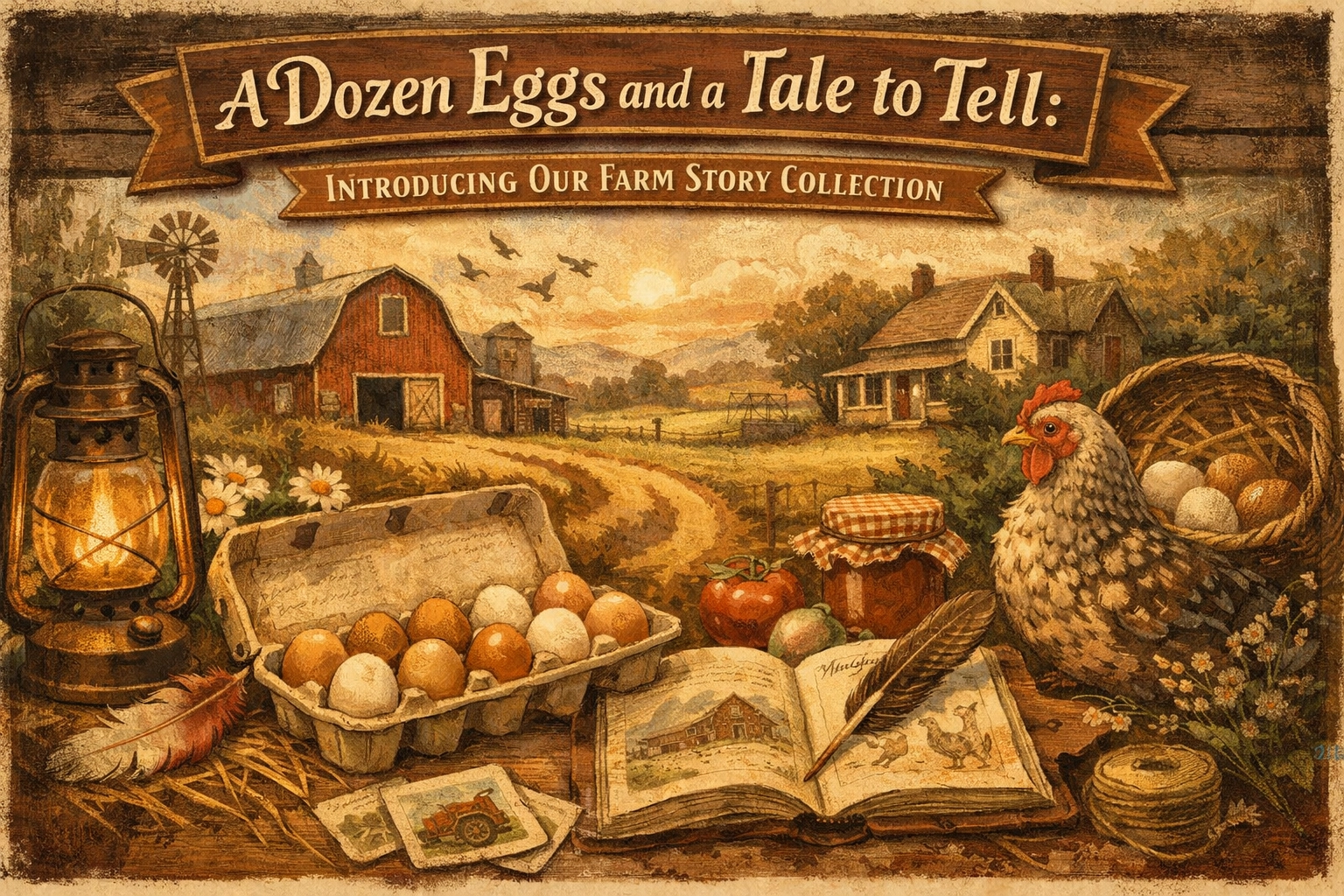 A Dozen Eggs and a Tale to Tell: Introducing Our Farm Story Collection