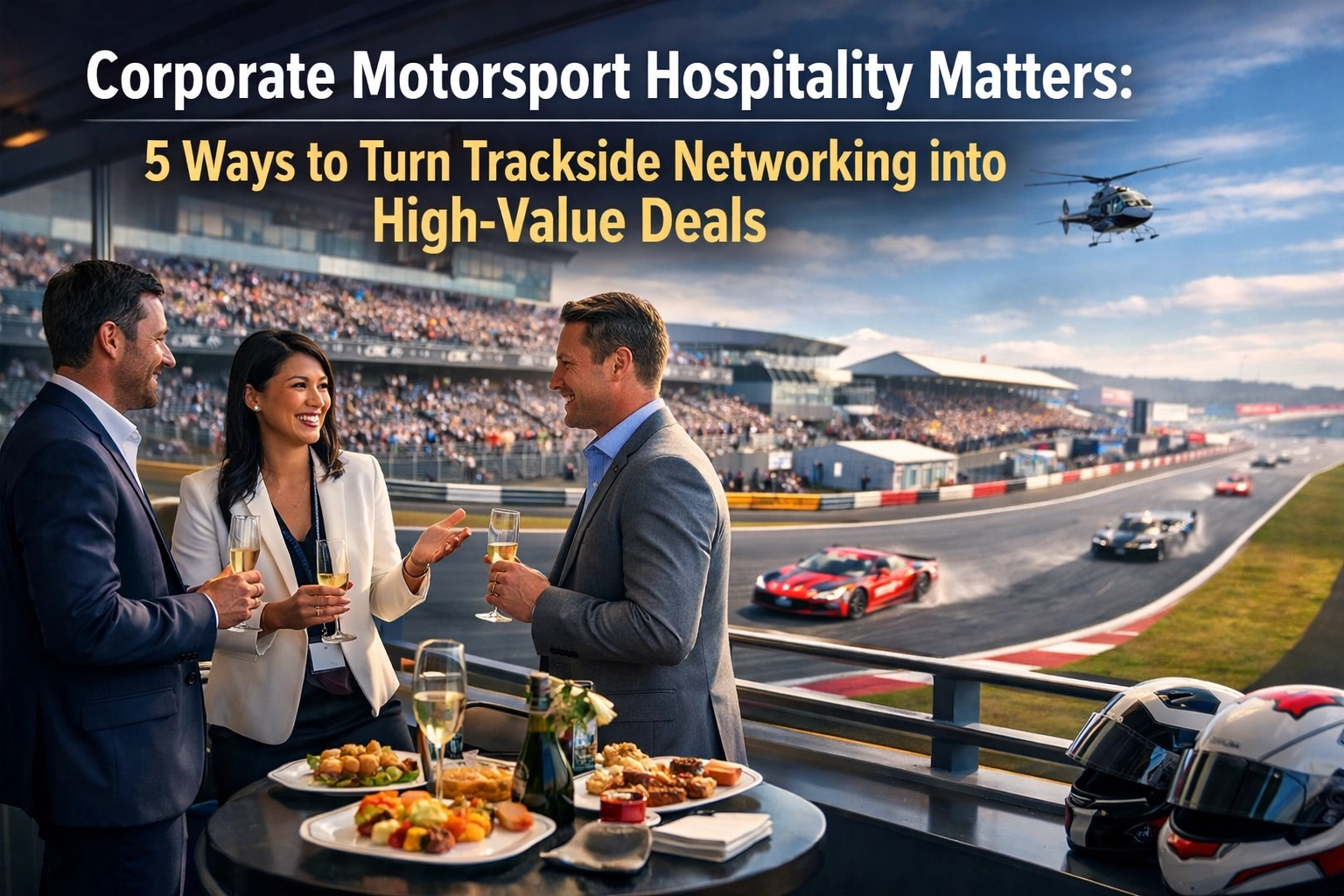 [HERO] Corporate Motorsport Hospitality Matters: 5 Ways to Turn Trackside Networking into High-Value Deals