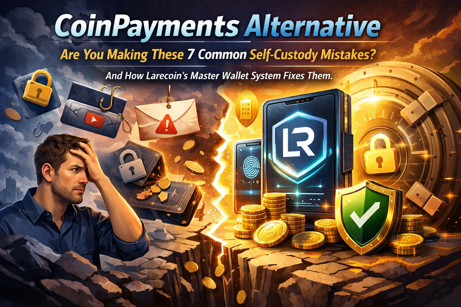 [HERO] CoinPayments Alternative: Are You Making These 7 Common Self-Custody Mistakes? (And How Larecoin