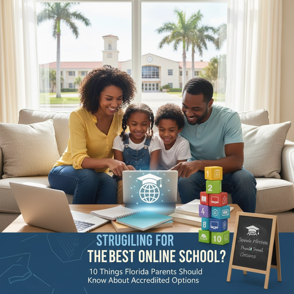 Struggling for the Best Online School? 10 Things Florida Parents Should Know About Accredited Options