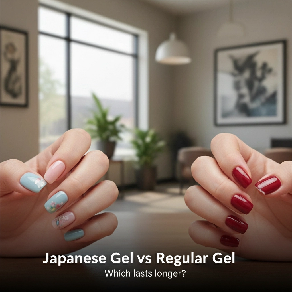 Japanese Gel Nails vs Regular Gel: Which Lasts Longer for Your Norwood Manicure?