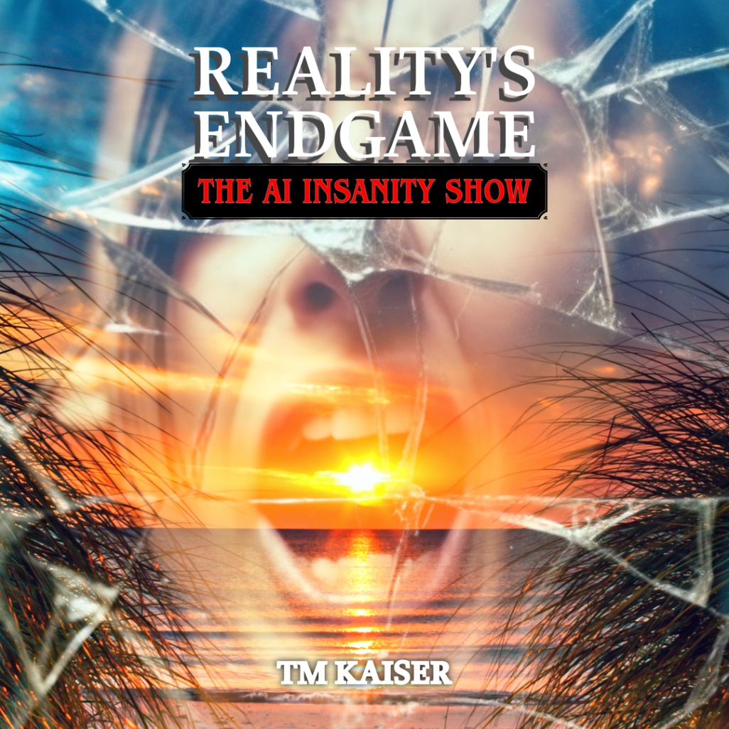Reality's Endgame: The AI Insanity Show - Book Cover