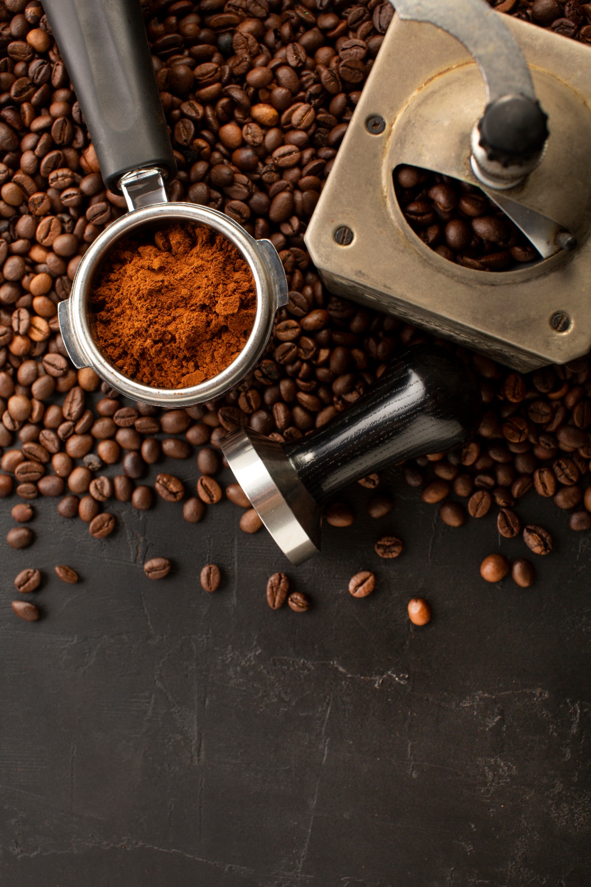 Traditional Coffee Setup
