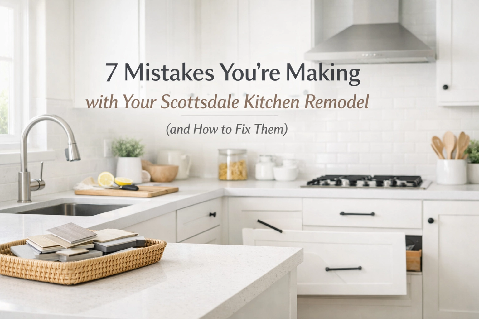 [HERO] 7 Mistakes You’re Making with Your Scottsdale Kitchen Remodel (and How to Fix Them)