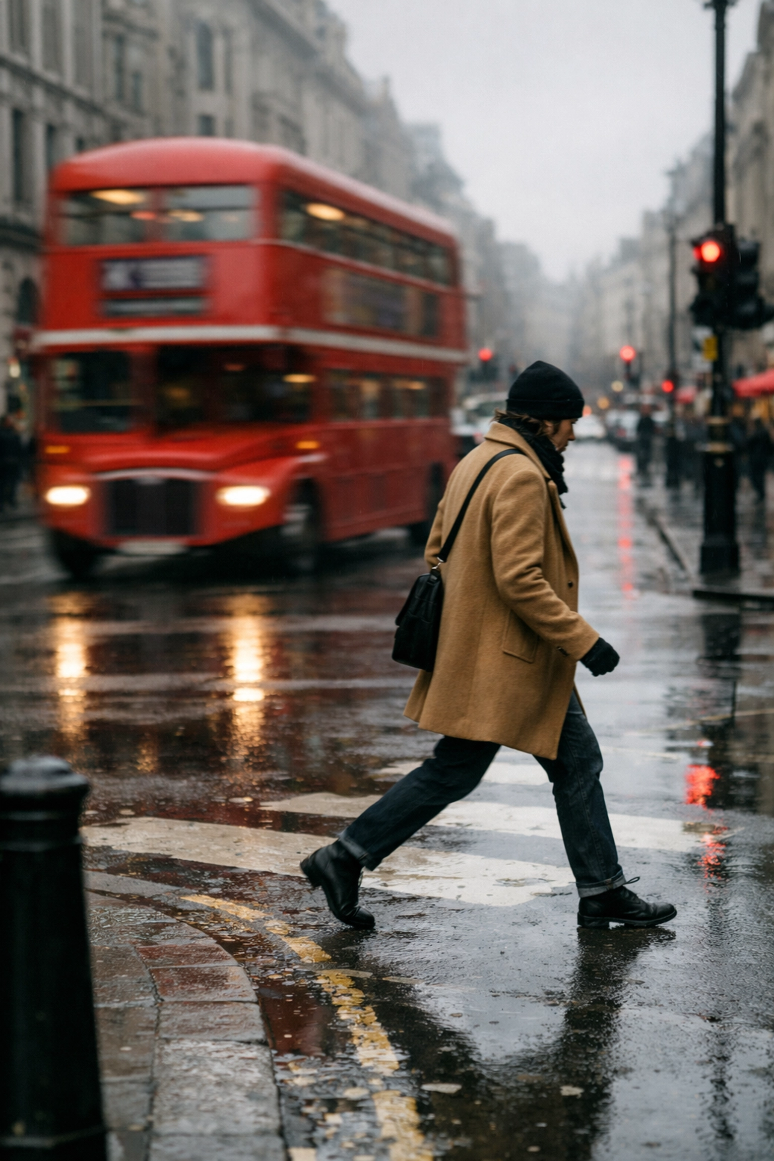 Authentic street photography in London demonstrating storytelling and narrative in AI photo editing.
