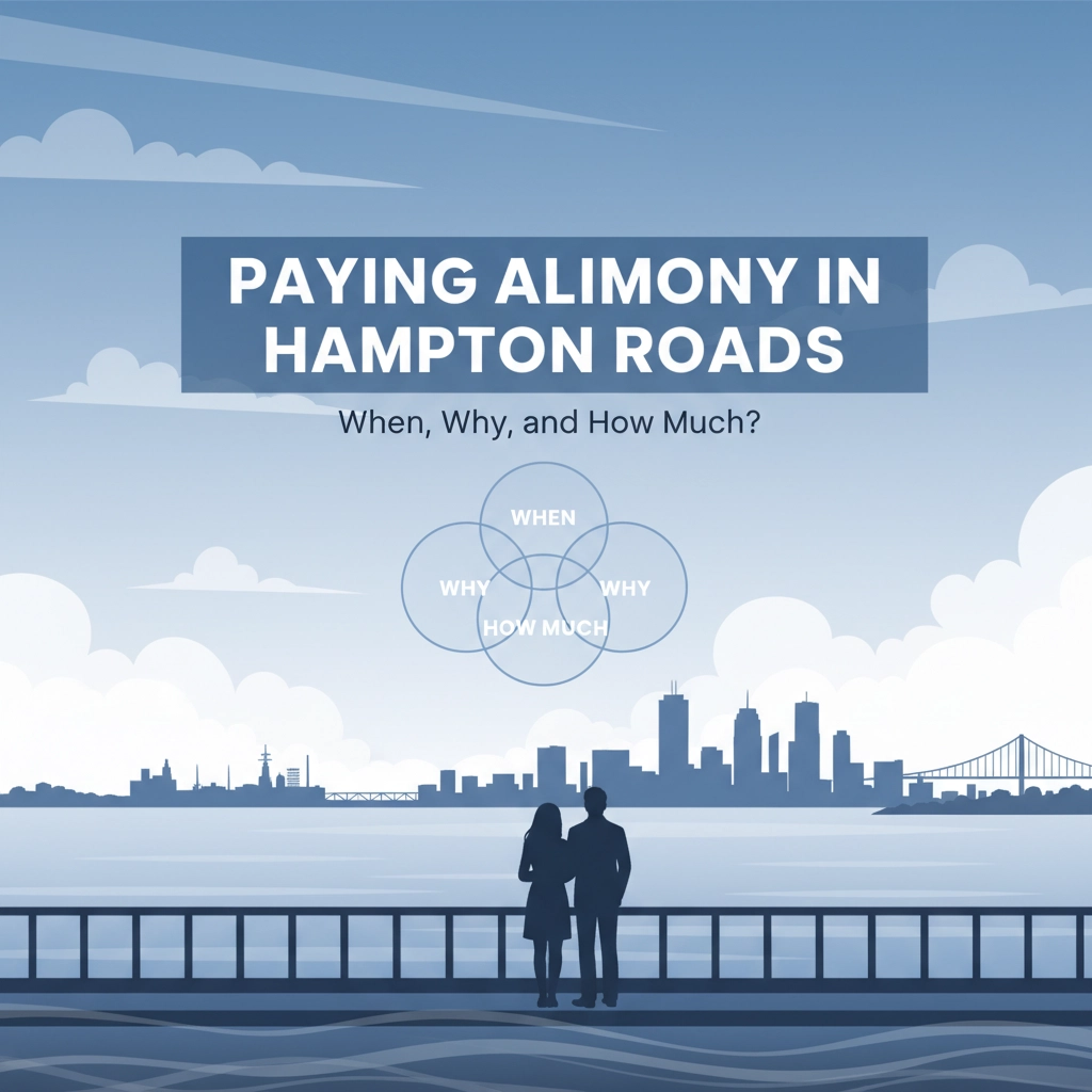 Paying Alimony in Hampton Roads: When, Why, and How Much?