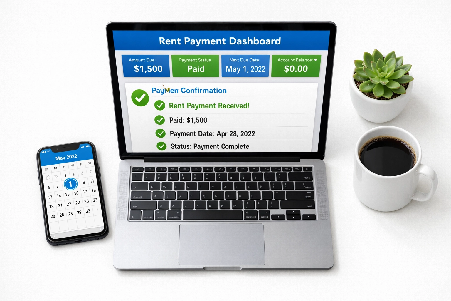 Digital rent payment tracking system for Nashville property management