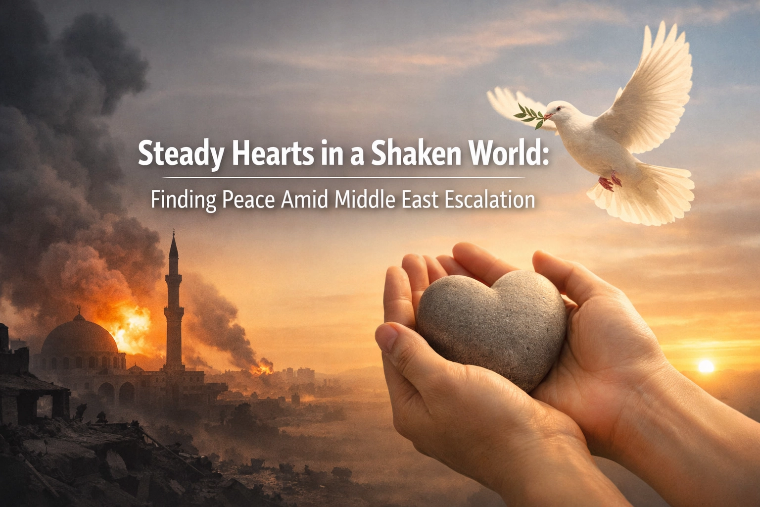 [HERO] Steady Hearts in a Shaken World: Finding Peace Amid Middle East Escalation