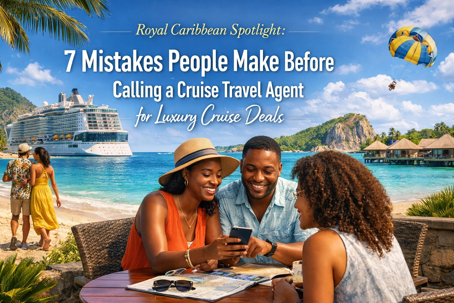 [HERO] Royal Caribbean Spotlight: 7 Mistakes People Make Before Calling a Cruise Travel Agent for Luxury Cruise Deals
