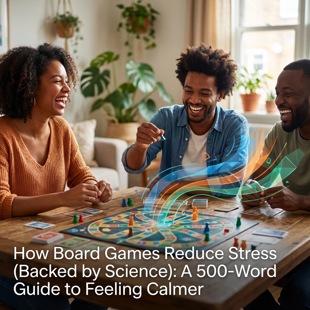 How Board Games Reduce Stress (Backed by Science)