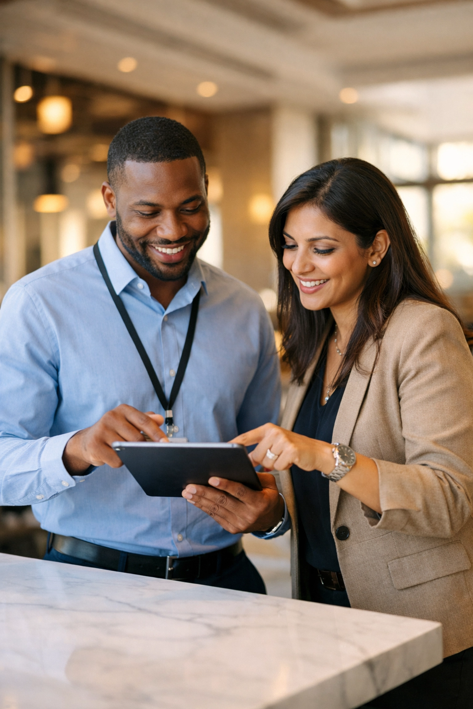 ServiceNow implementation partner consultants collaborating on ITOM and ITAM infrastructure strategy.