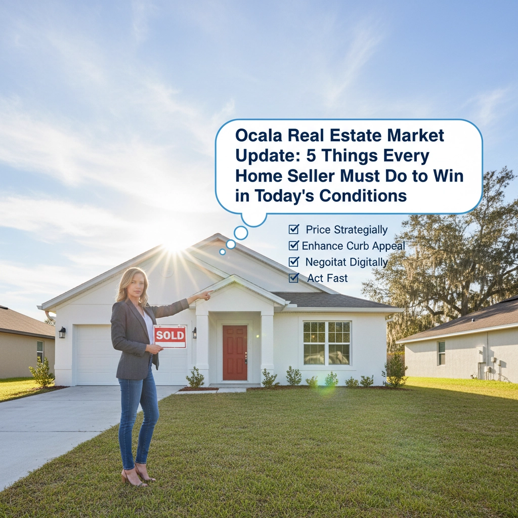 Ocala Real Estate Market Update: 5 Things Every Home Seller Must Do to Win in Today's Condition