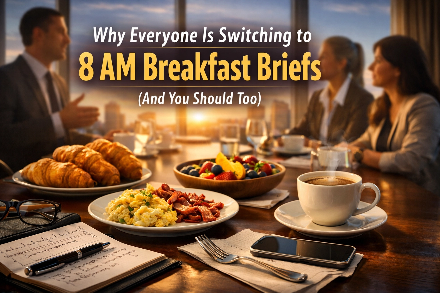 [HERO] Why Everyone Is Switching to 8 AM Breakfast Briefs (And You Should Too)