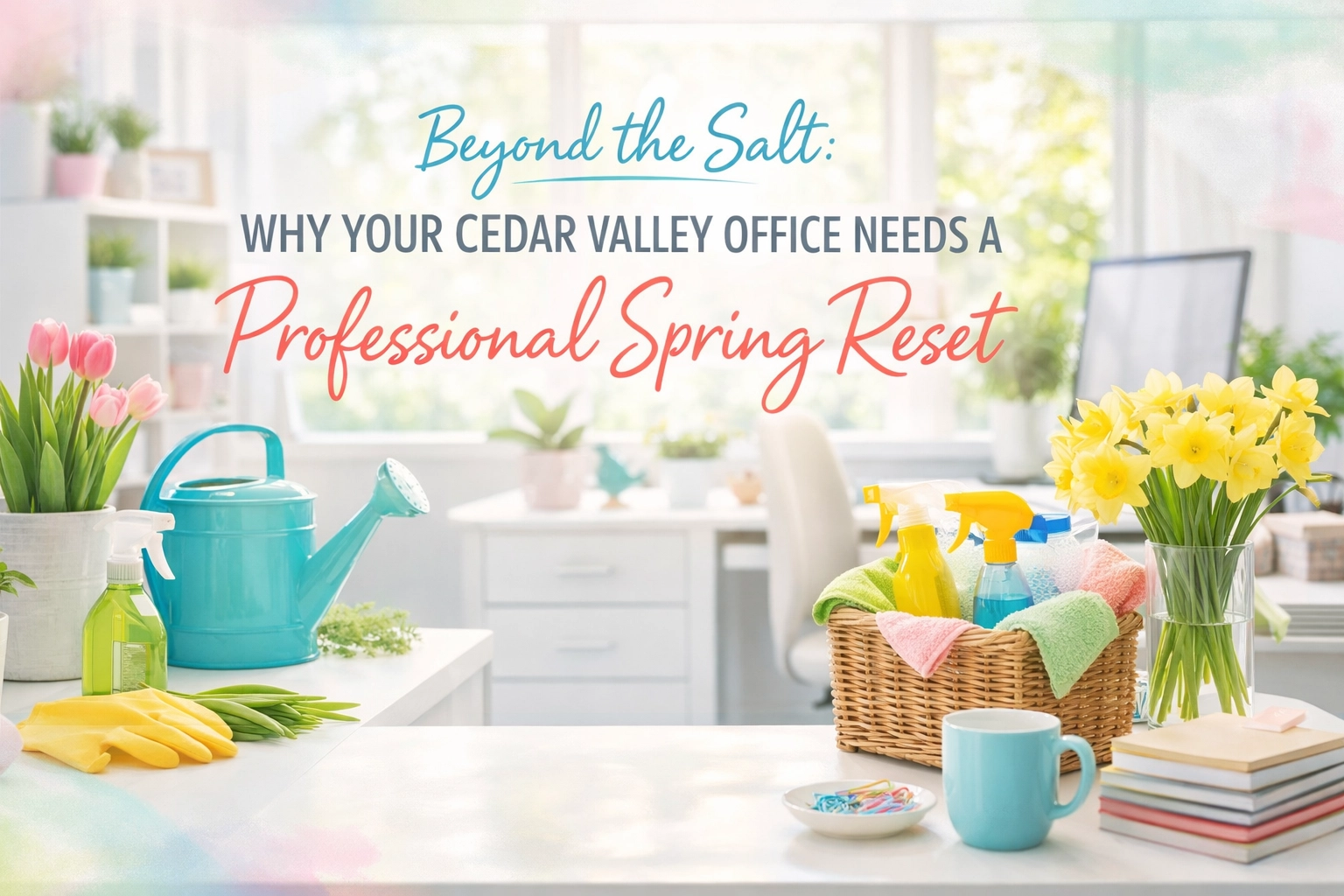[HERO] Beyond the Salt: Why Your Cedar Valley Office Needs a Professional Spring Reset