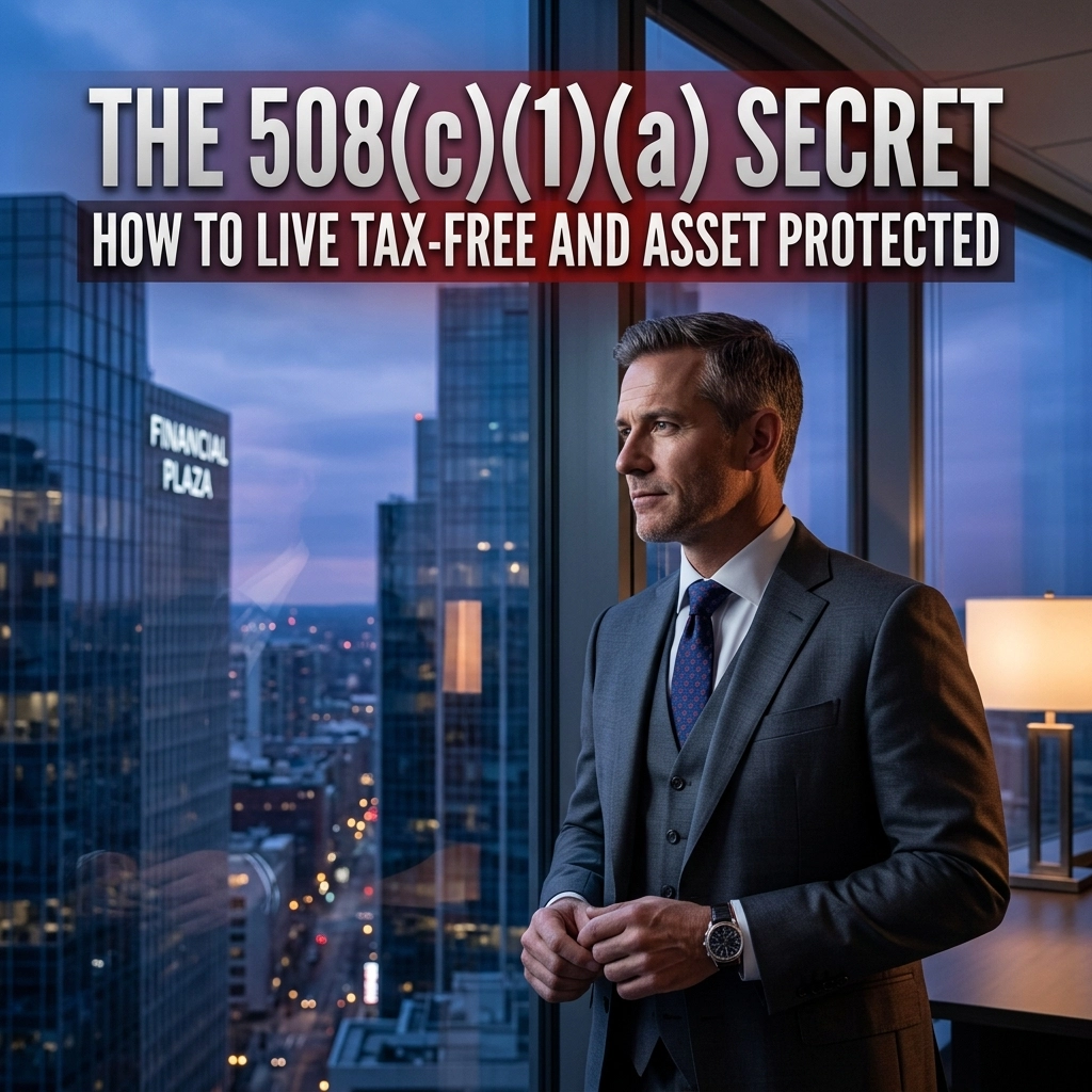 [HERO] The 508(c)(1)(a) Secret: How to Live Tax-Free and Asset Protected