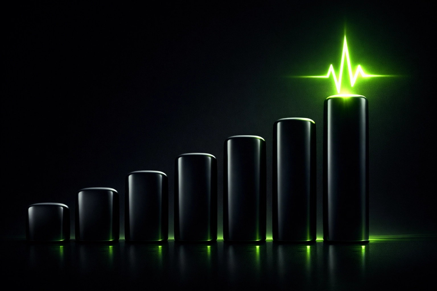 Growth chart showing market dominance for a dentist Jefferson City MO with SEO ranking power.