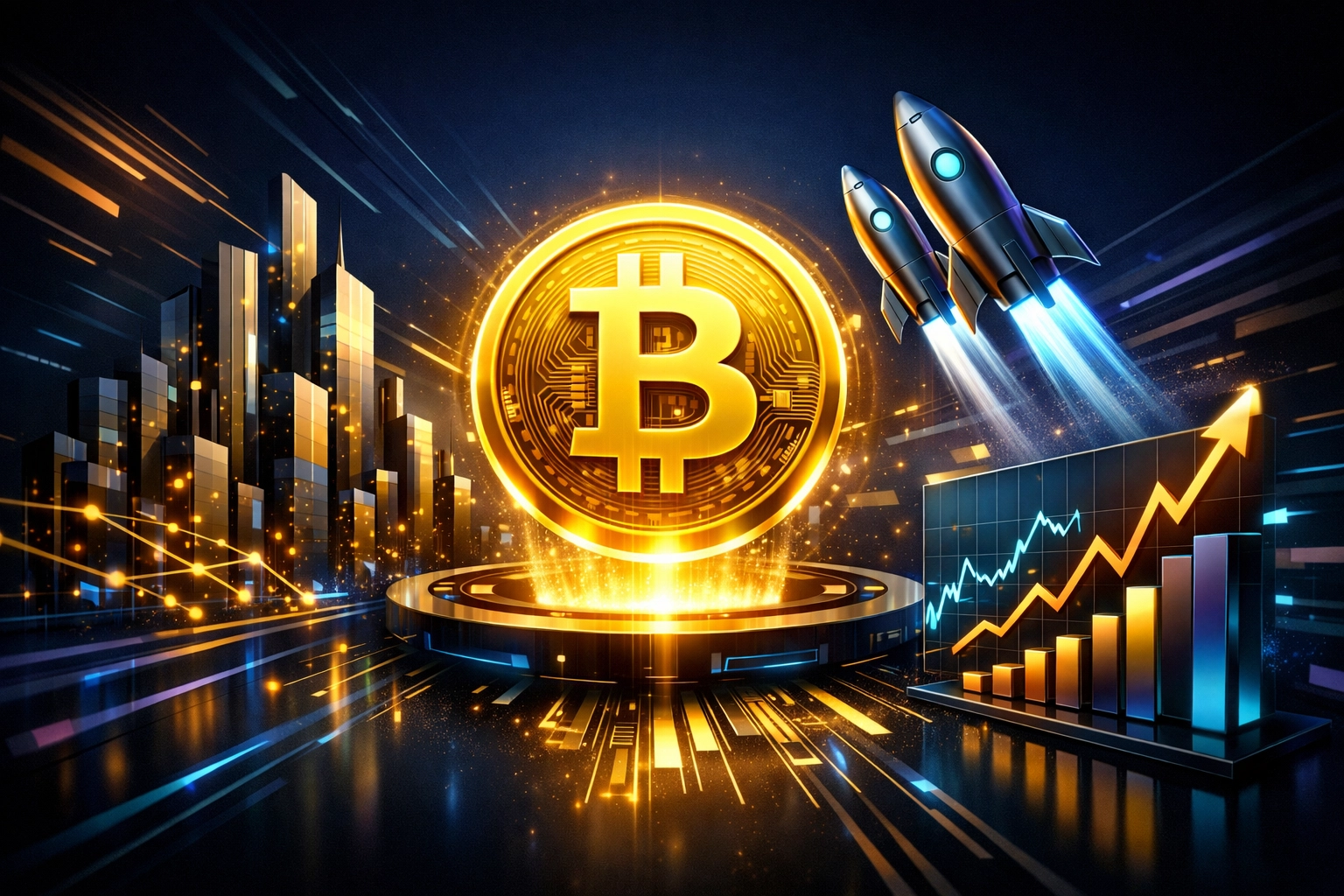Bitcoin and alternative investment assets representing accredited investor opportunities