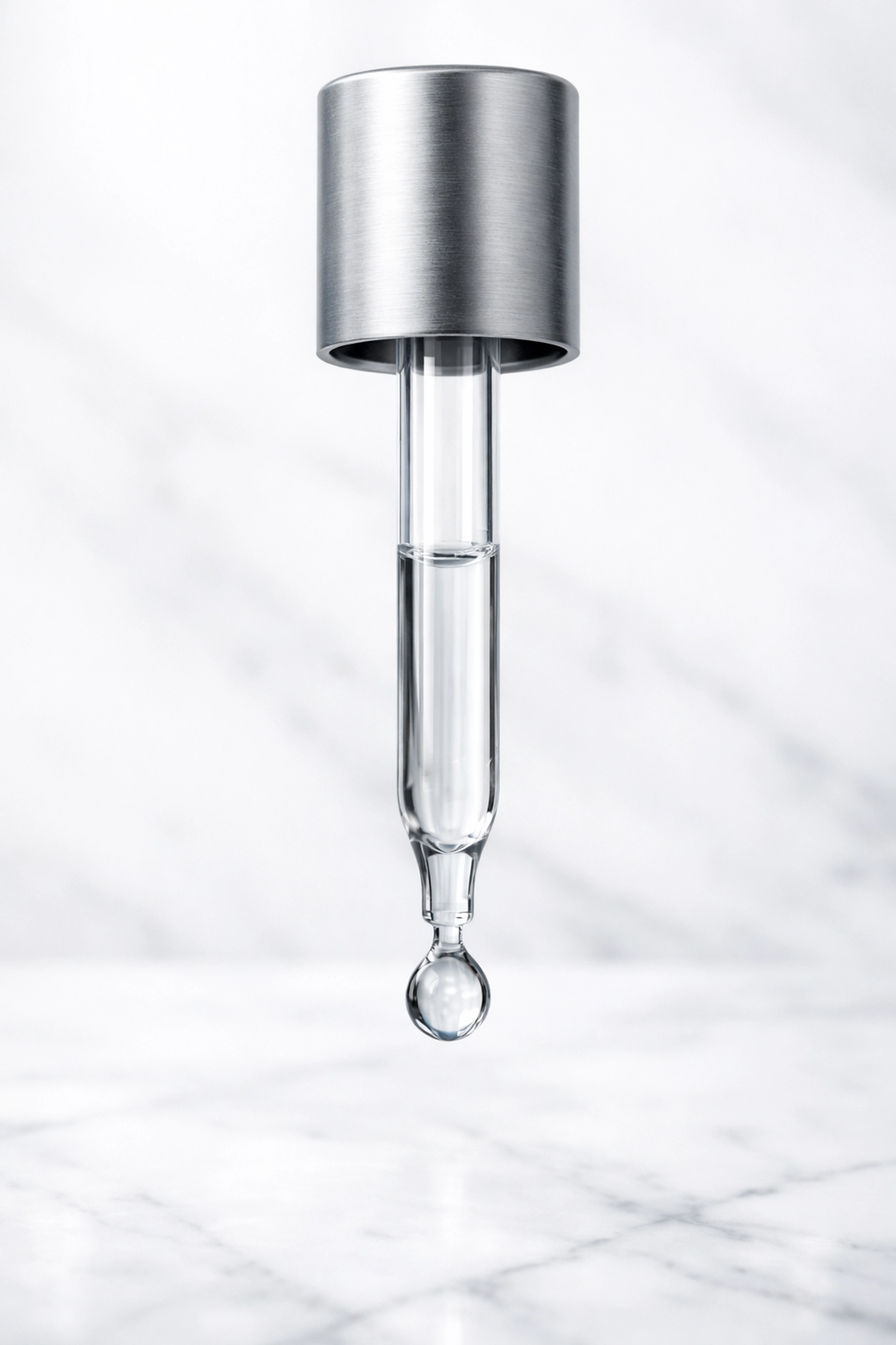 Close-up of a liquid dropper representing accurate dosage and administration of MK-677 research protocols.