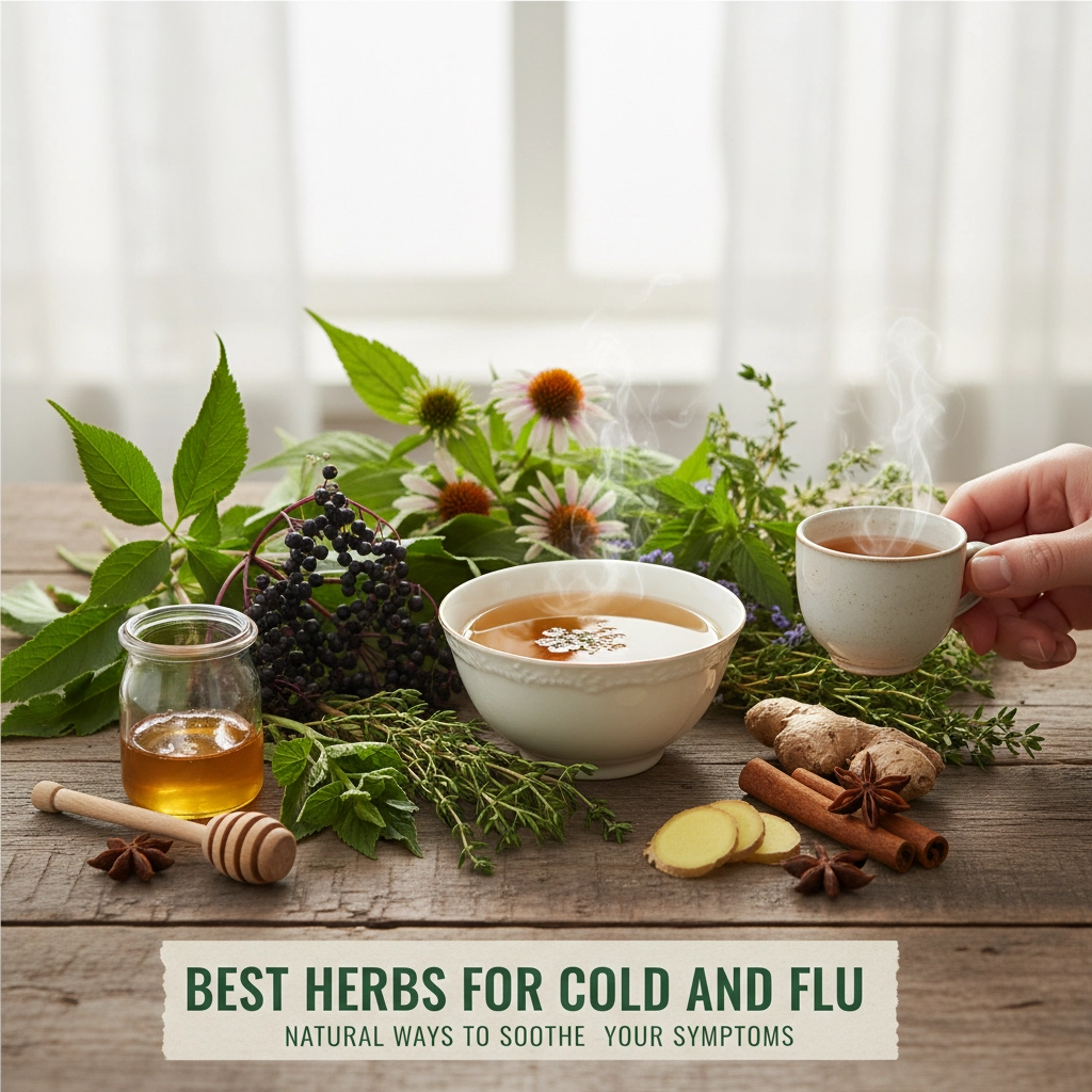 Best Herbs for Cold and Flu: Natural Ways to Soothe Your Symptoms