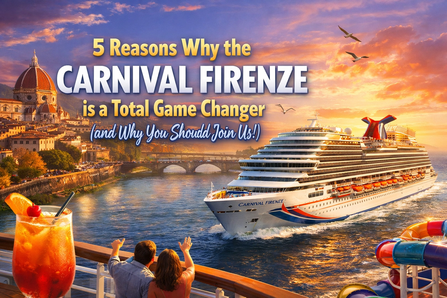 [HERO] 5 Reasons Why the Carnival Firenze is a Total Game Changer (and Why You Should Join Us!)