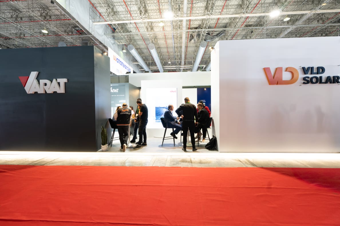 VLD SOLAR exhibition booth