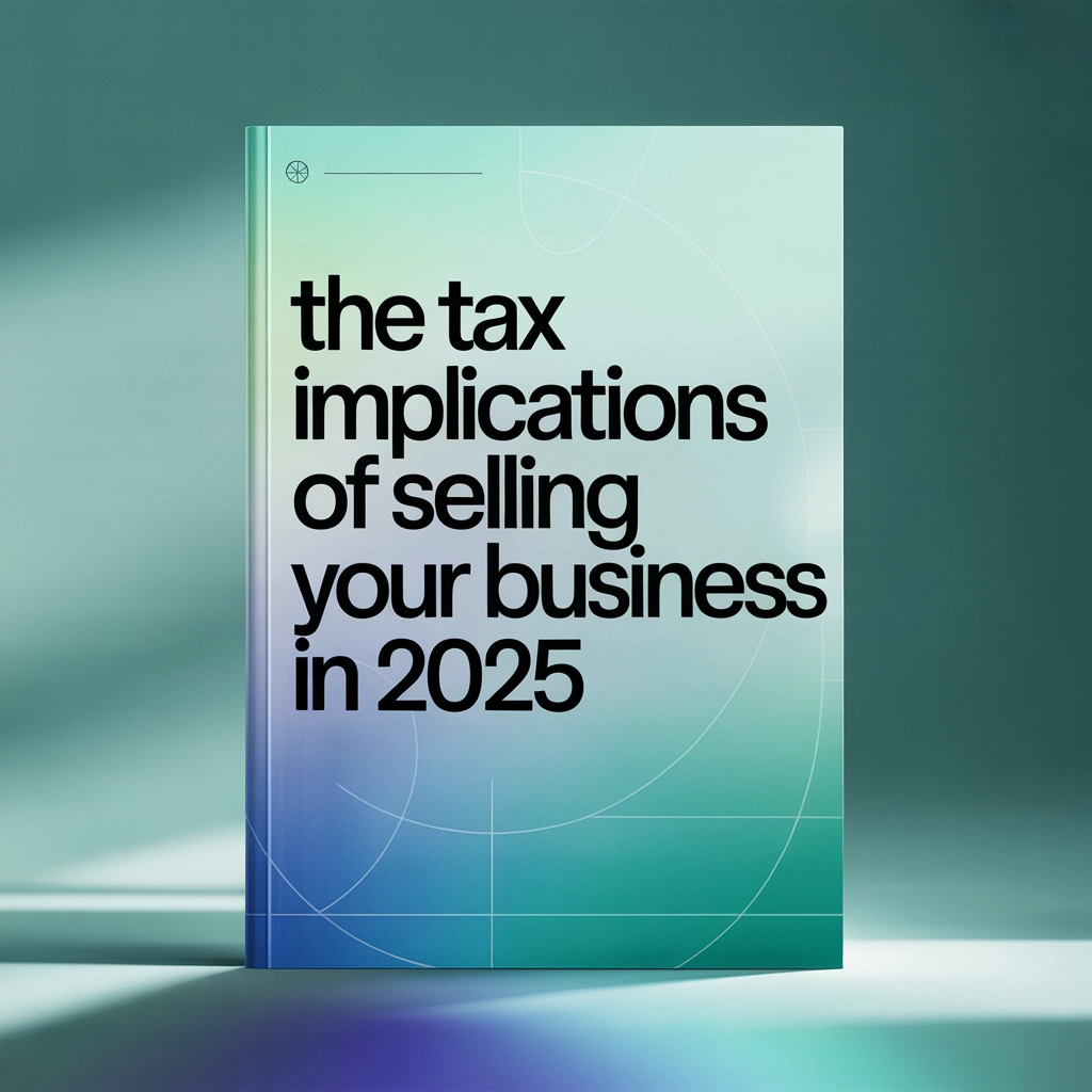 The Tax Implications of Selling Your Business in 2025 | Decipher Your Value