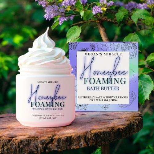 Megan’s Miracle Honeybee Foaming Bath Butter