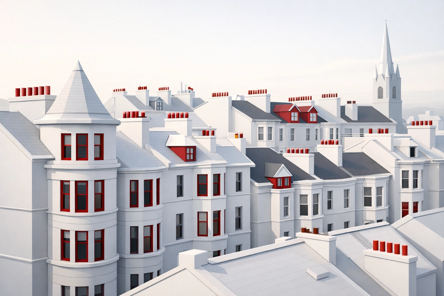 Glasgow West End tenement buildings in G11 and G12 property market areas