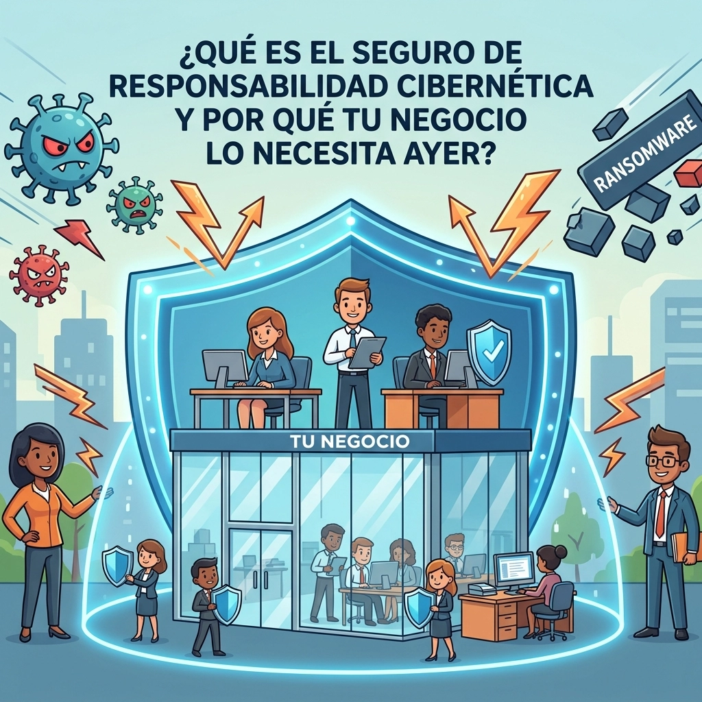 [HERO] ¿Qué es el seguro de responsabilidad cibernética y por qué tu negocio lo necesita ayer?