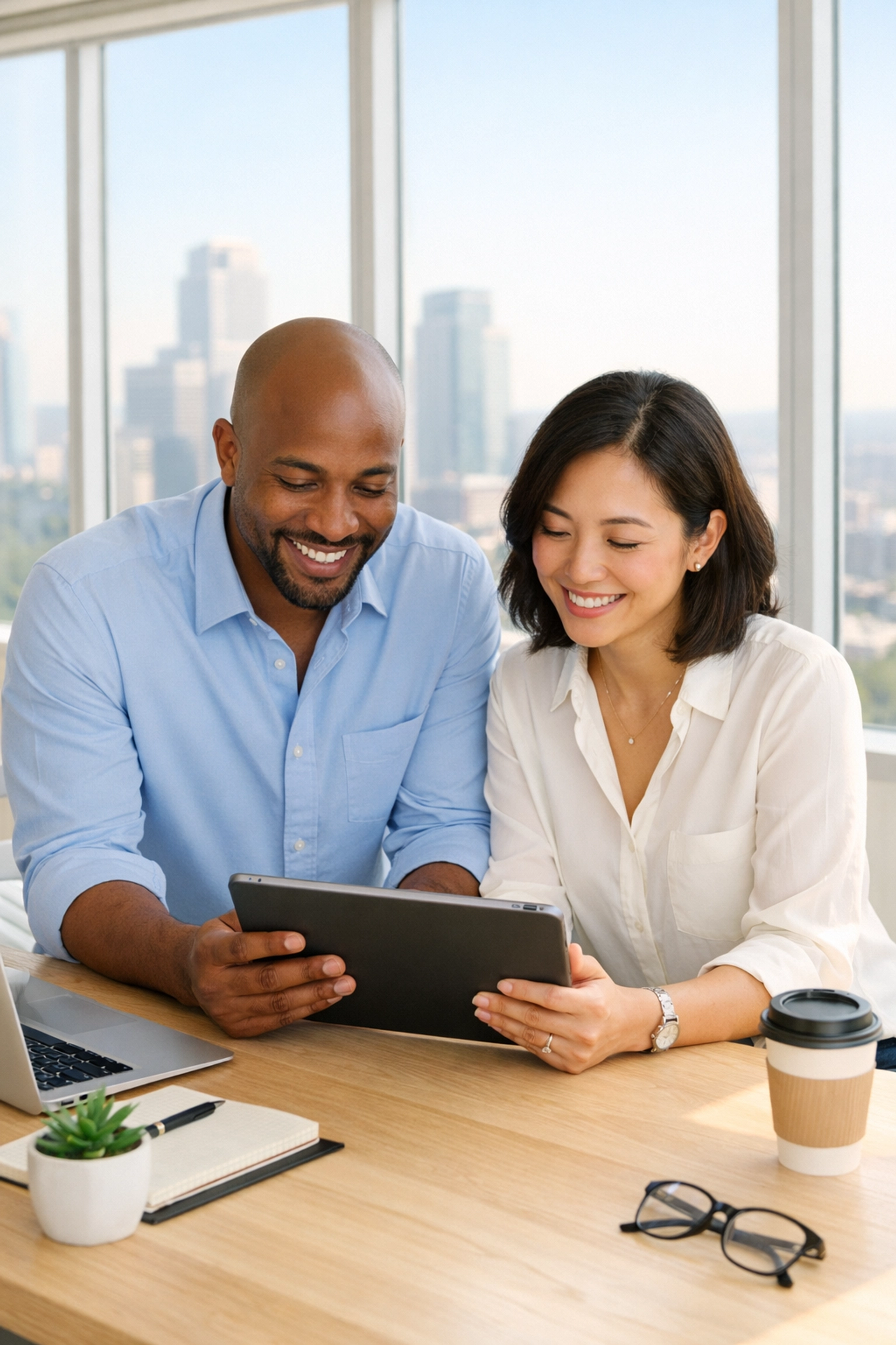 Diverse experts using ServiceNow GRC to gain a single pane of glass view of integrated risk data.