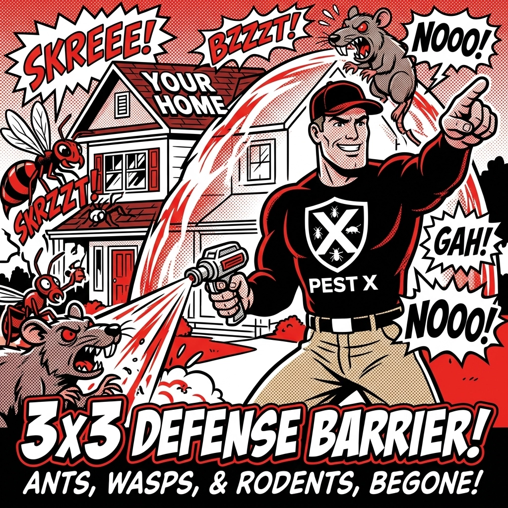 [HERO] Ants, Wasps, and Rodents: Why Your Walker County Home Needs a 3x3 Defense Barrier Right Now