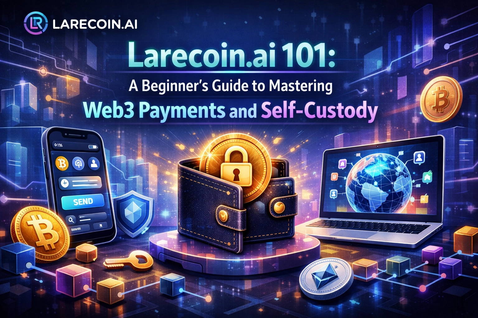 [HERO] Larecoin.ai 101: A Beginner’s Guide to Mastering Web3 Payments and Self-Custody