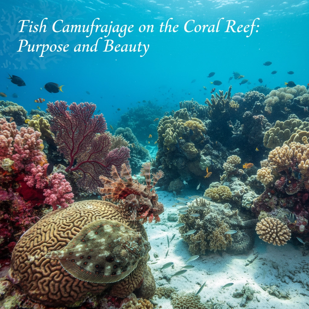 Fish Camouflage on the Coral Reef: Purpose and Beauty