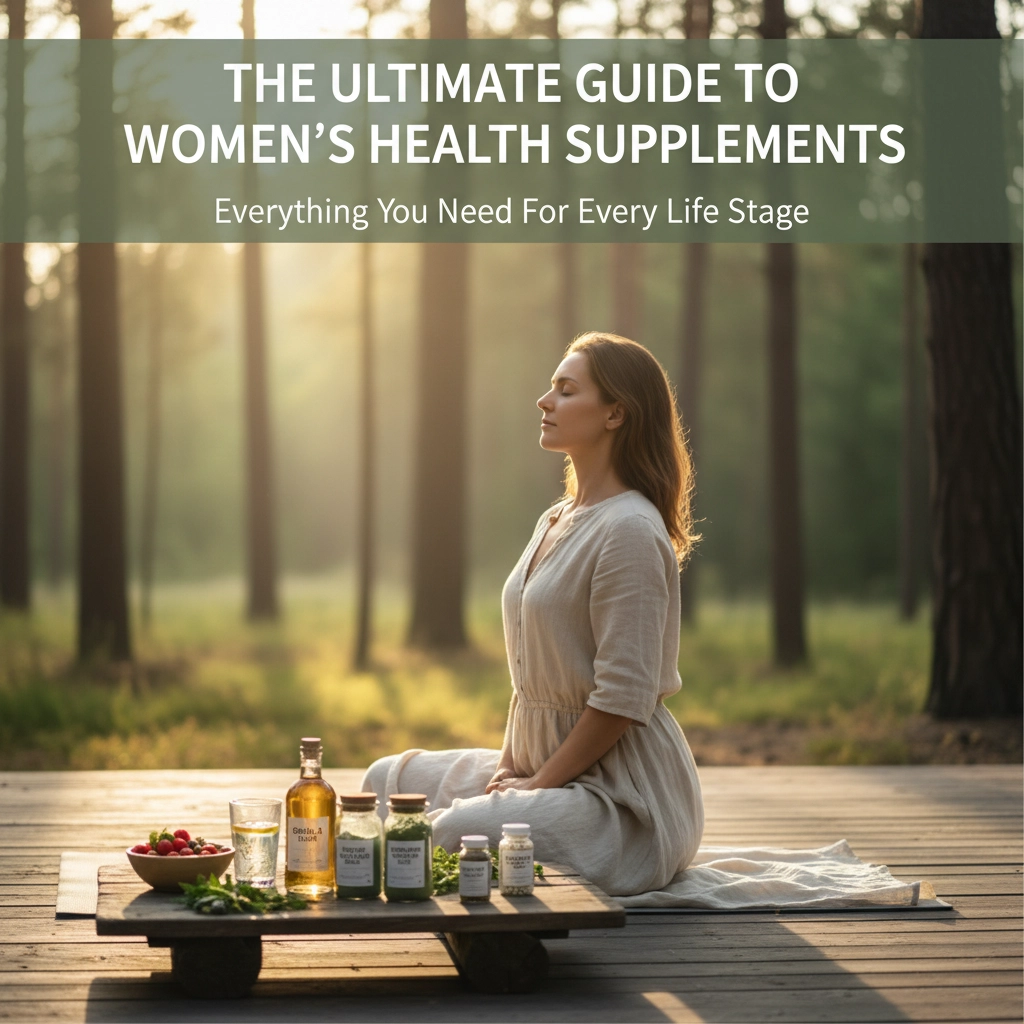 The Ultimate Guide to Women's Health Supplements: Everything You Need for Every Life Stage