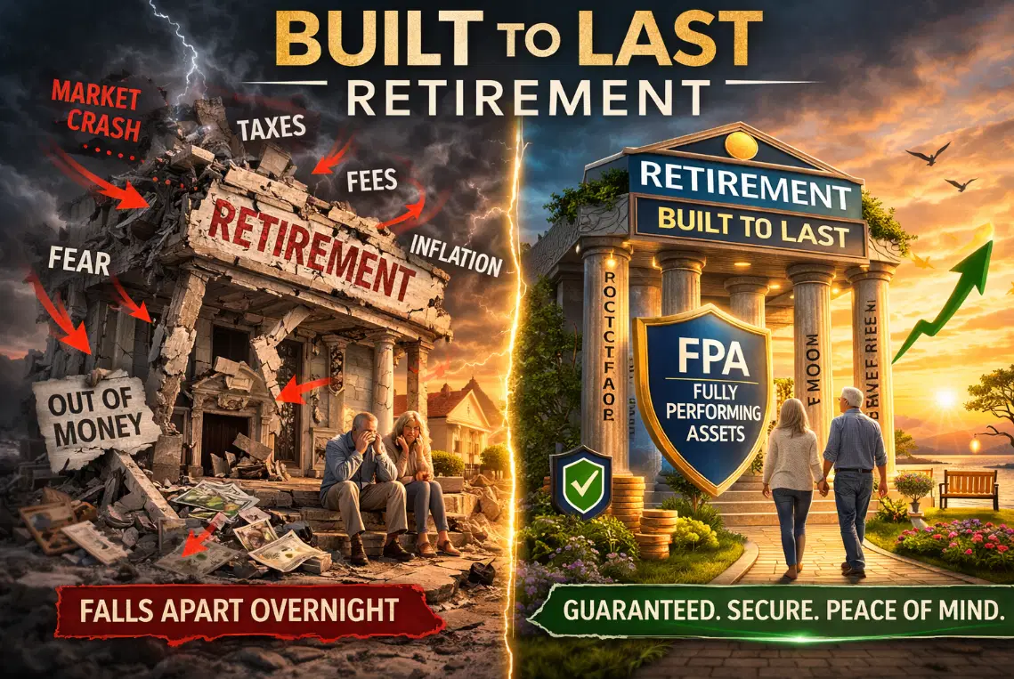 Secure vs Risky Retirement Comparison